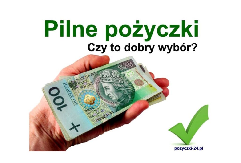 Pilna pożyczka online – czy to dobry wybór?